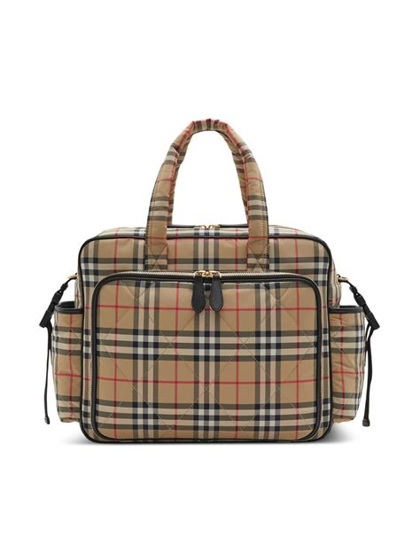 burberry diaper backpack|authentic Burberry diaper bag.